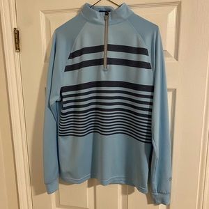 Stitch Golf Striped Pullover-*RARE*